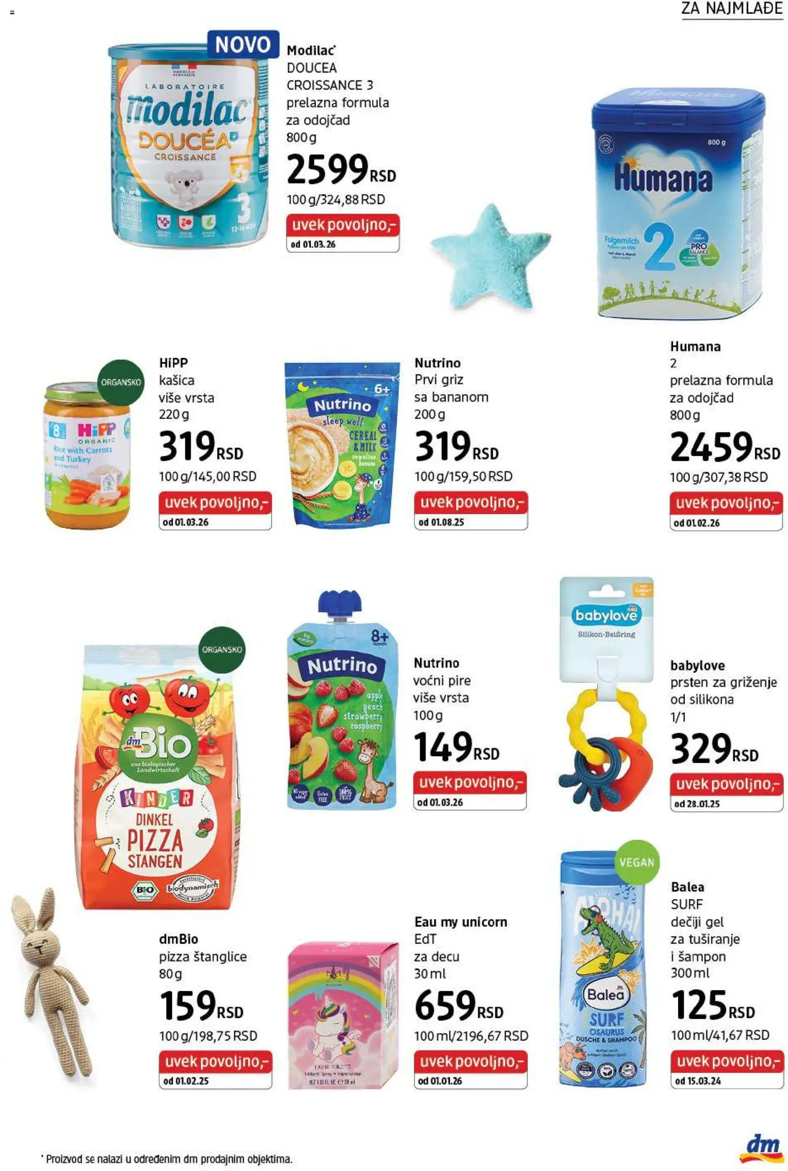 DM Drogerie katalog - važi od 01.03.2026 | Strana: 33 | Proizvode: Šampon, Gel za tuširanje