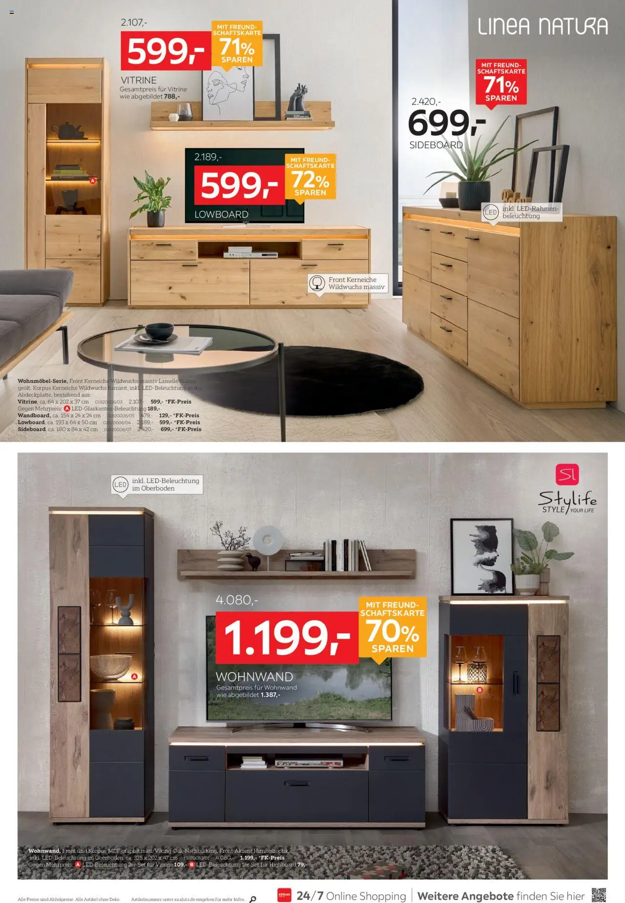 XXXL Lutz Polstermöbel-Testerinnen und -Tester gesucht! - gültig ab dem 25.08.2025 | Seite: 8 | Produkte: Sideboard, Wohnwand, Lowboard, HIghboard