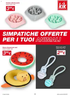 Volantino KiK del 08.06.2025 | Pagina: 11 | Prodotti: Gioco, Ciotola