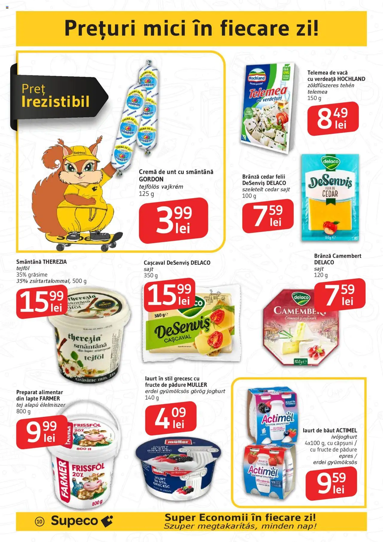 Catalog Supeco Bilingv – valabil de la 21.08.2025 | Pagină: 10 | Produse: Light Kedi Konservesi, Mici, Cremă, Smântână