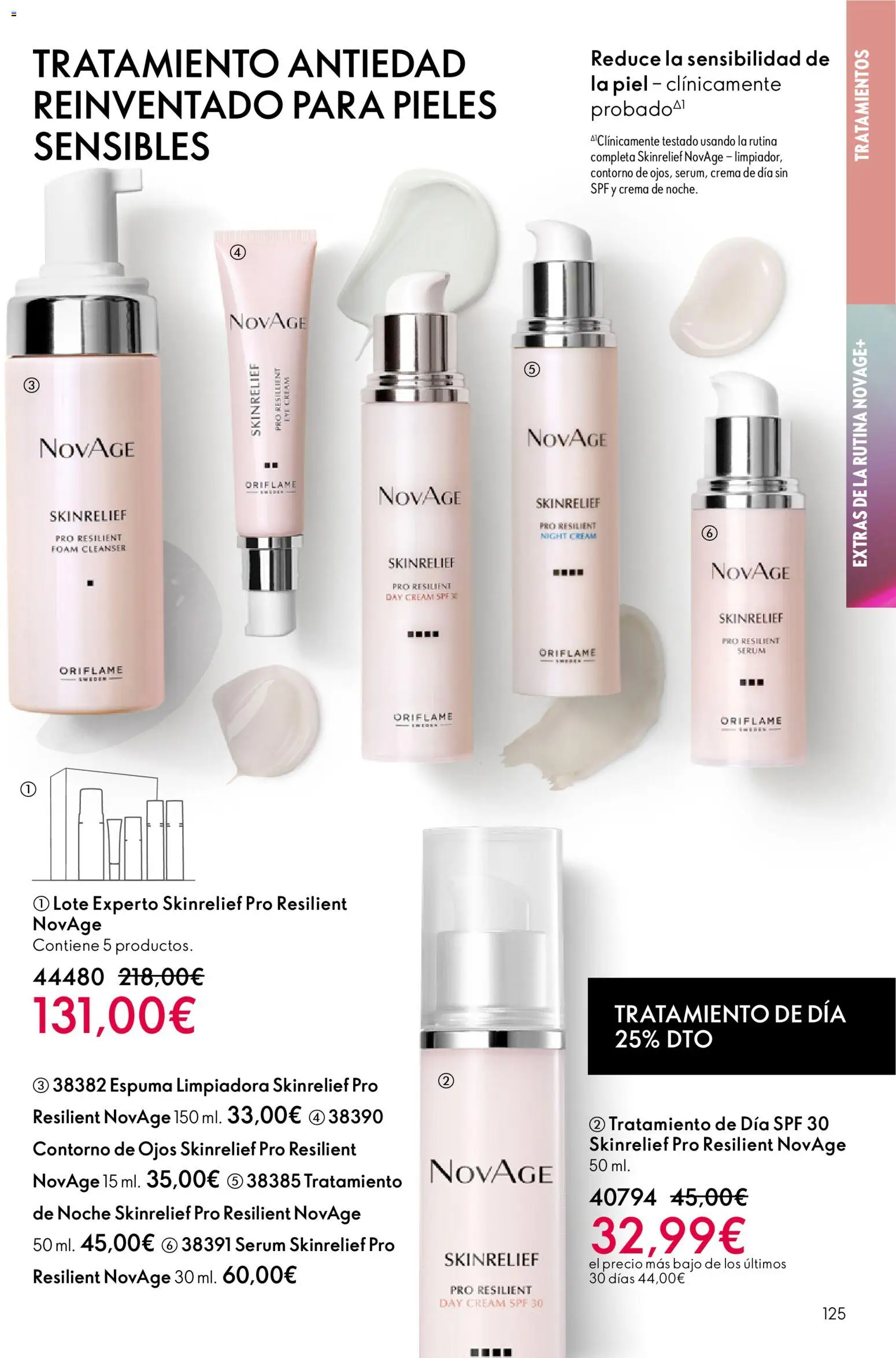 Oriflame - Catálogo Campaña 3 │ válido desde el 18.02.2026 | Página: 125 | Productos: Sérum, Crema, Crema de día