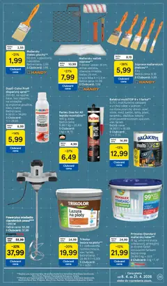 Tesco leták platný od 08.04.2026 | Strana: 29 | Produkty: Klíma, Mixér, Štetec