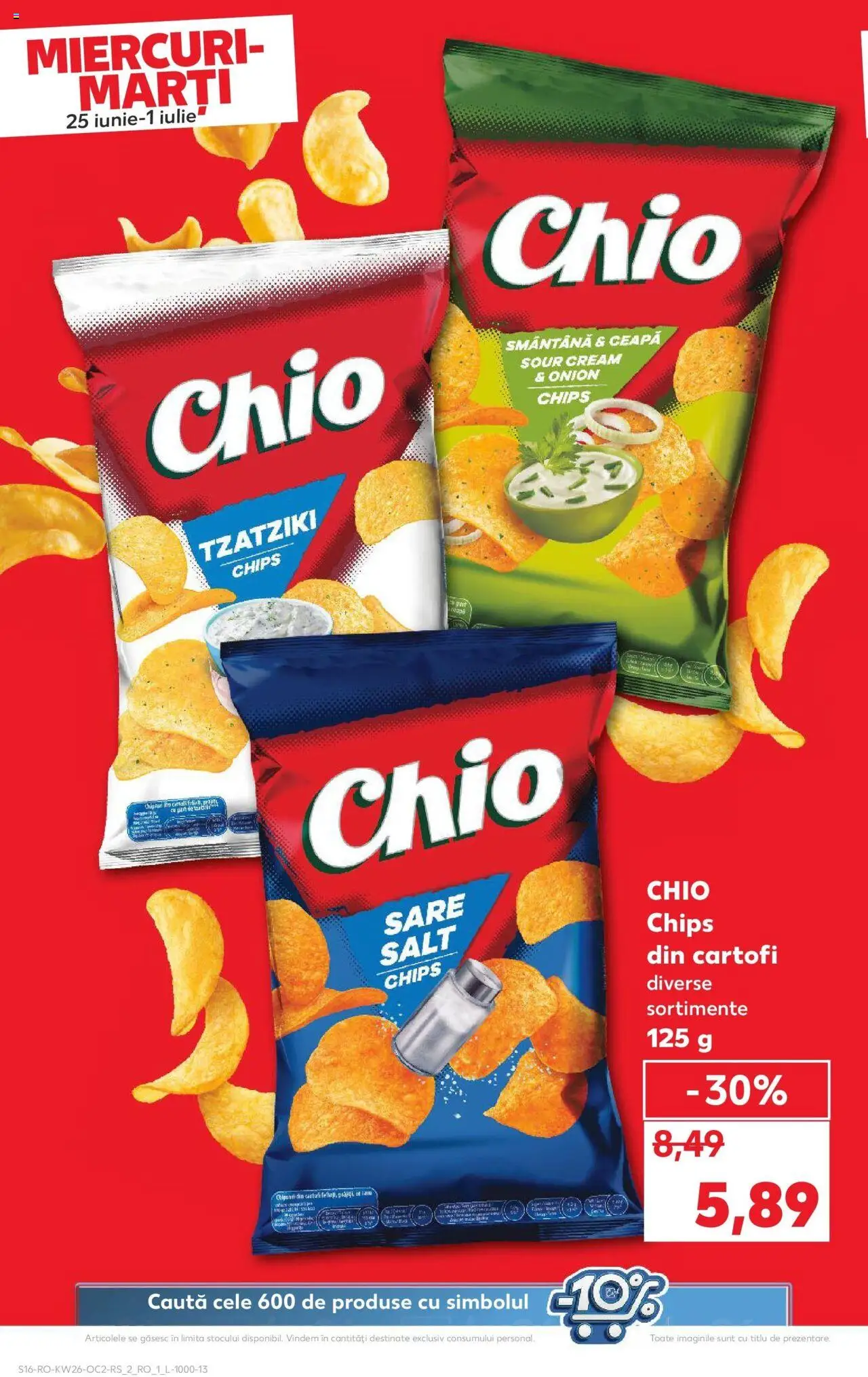Catalog Kaufland - Bucureşti – valabil de la 25.06.2025 | Pagină: 16 | Produse: Smântână, Cartofi, Ceapă, Sare