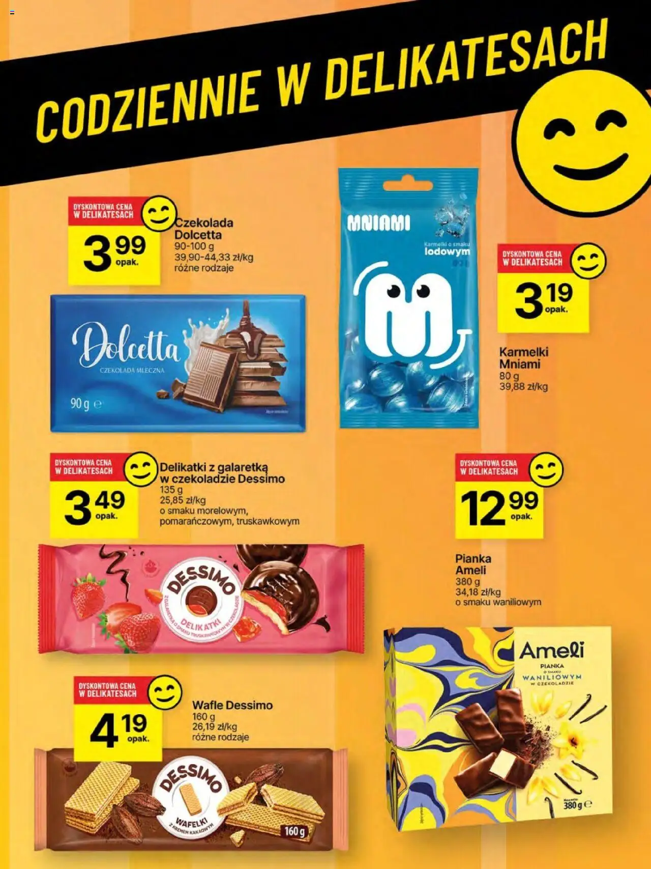 Delikatesy Centrum Gazetka - Sklepy Własne od 05.06.2025 | Strona: 60 | Produkty: Galaretka, Wafle, Wafelki, Czekolada