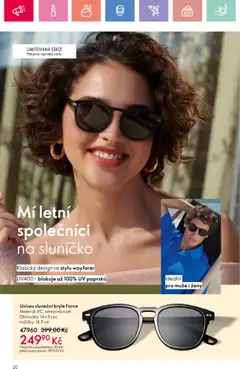 Oriflame katalog č.10/2025 od 06.07.2025 | Strana: 20 | Produkty: Brýle, Sluneční brýle