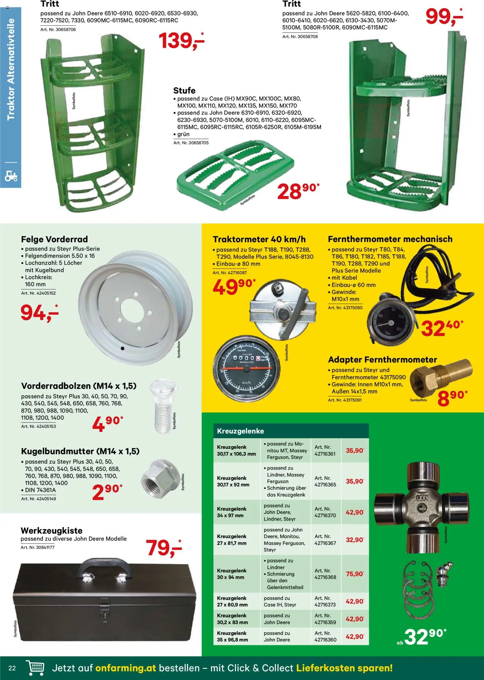 Lagerhaus Verschleißteile & Zubehör gültig ab 01.01.2026 | Seite: 22 | Produkte: Kabel, Adapter