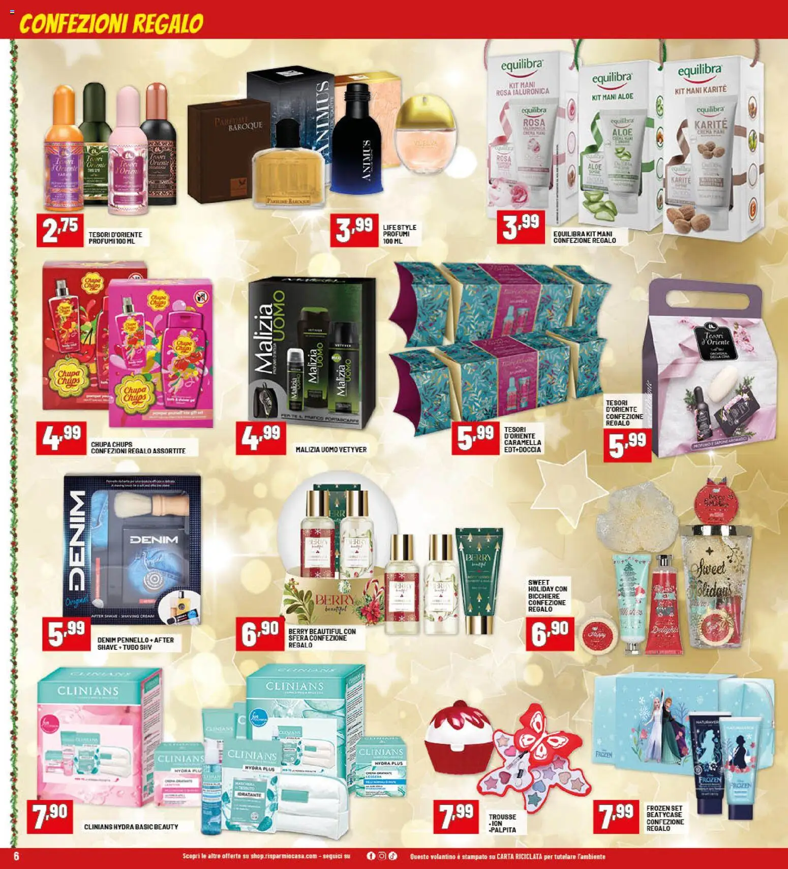 Volantino RisparmioCasa del 26.11.2025 | Pagina: 6 | Prodotti: Crema, Maschera, Tubo, Pennello