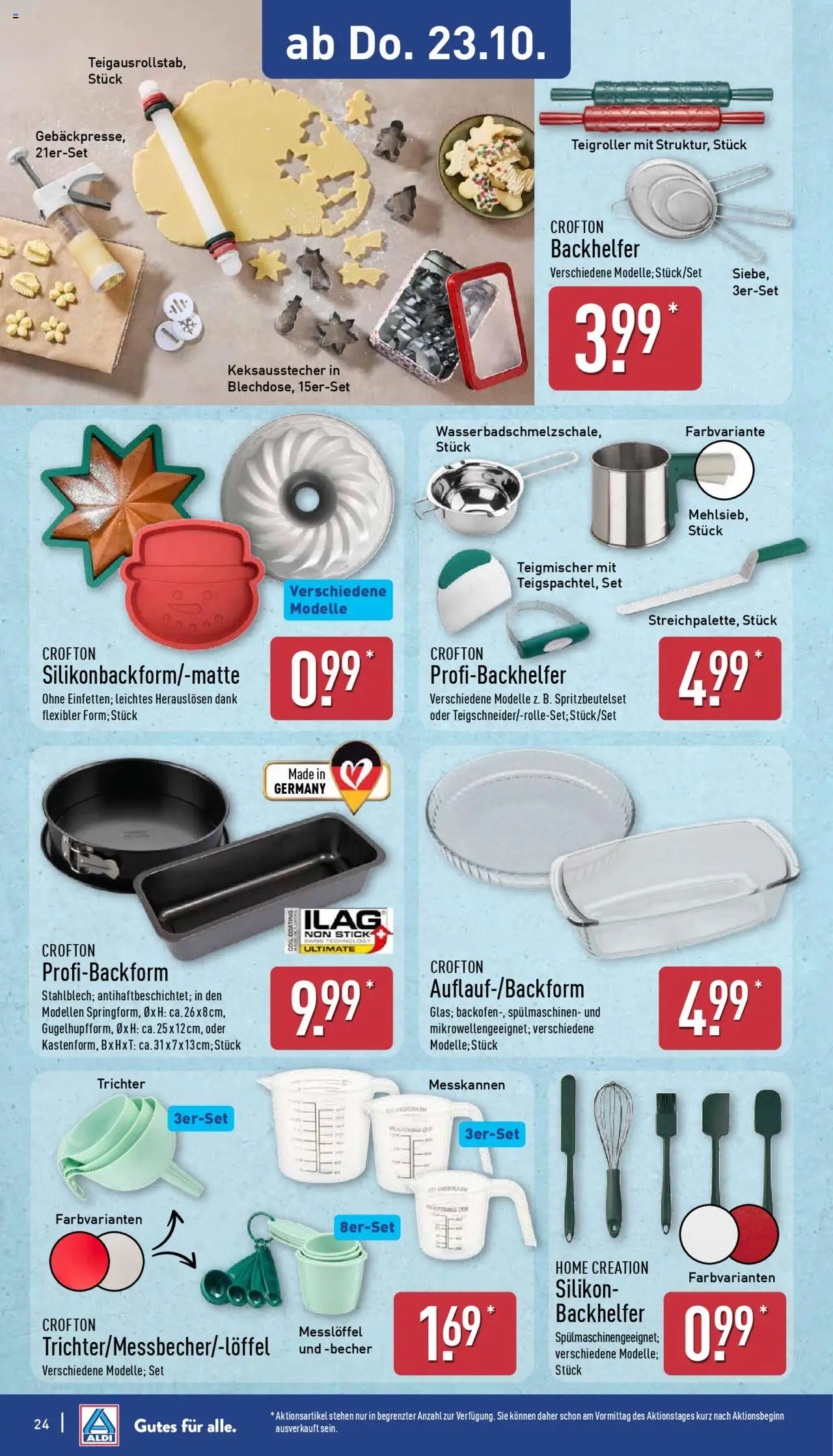 Aldi Prospekt 	 – gültig ab 20.10.2025 | Seite: 24 | Produkte: Home creation