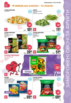 VARUS акції дійснийкції з 12.02.2026 | Сторінка: 37