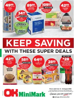 Preview of OK Foods specials valid from 13.08.2025