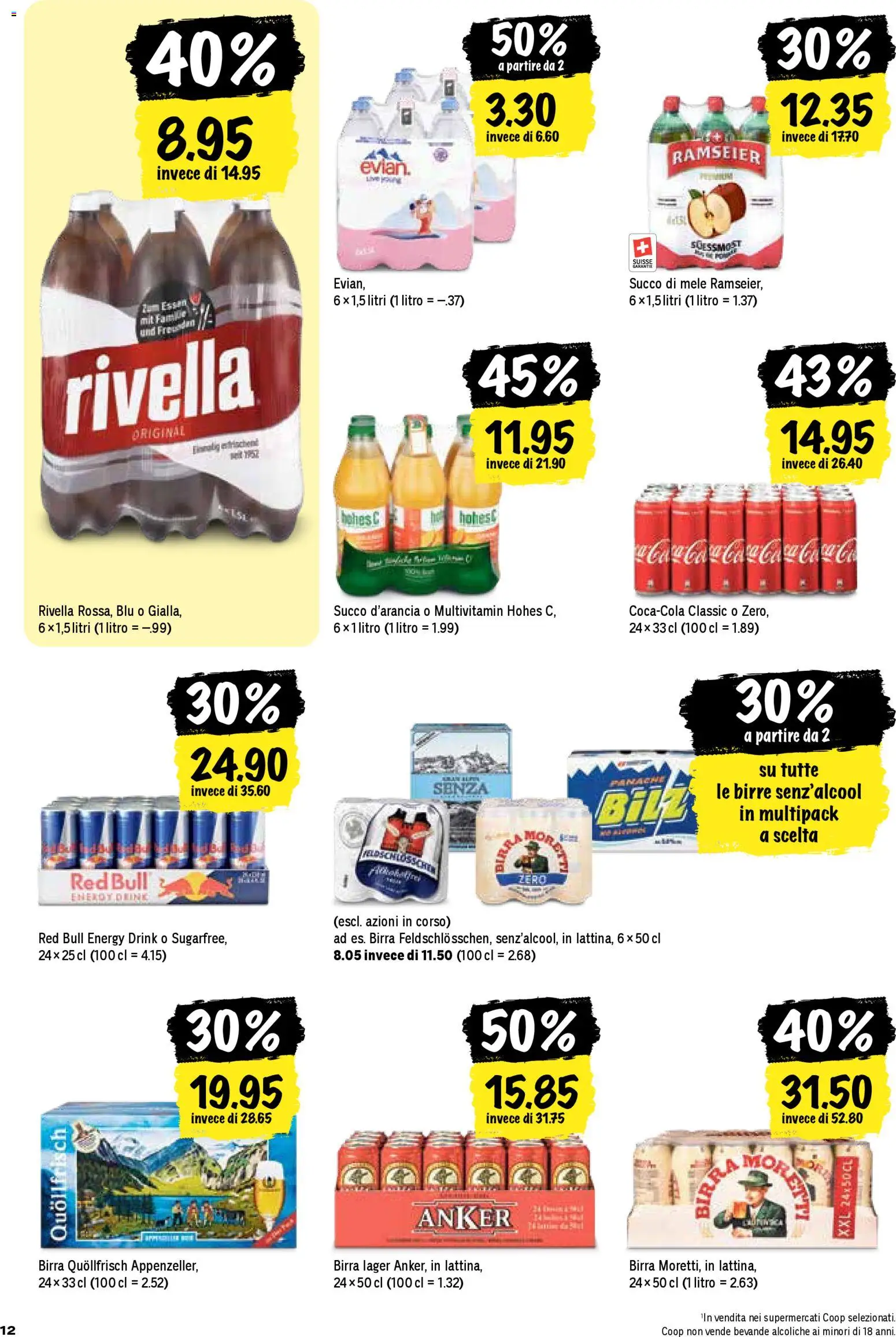 Coop aktionen IT – gültig ab 16.04.2026 | Seite: 12 | Produkte: Red bull, Apple