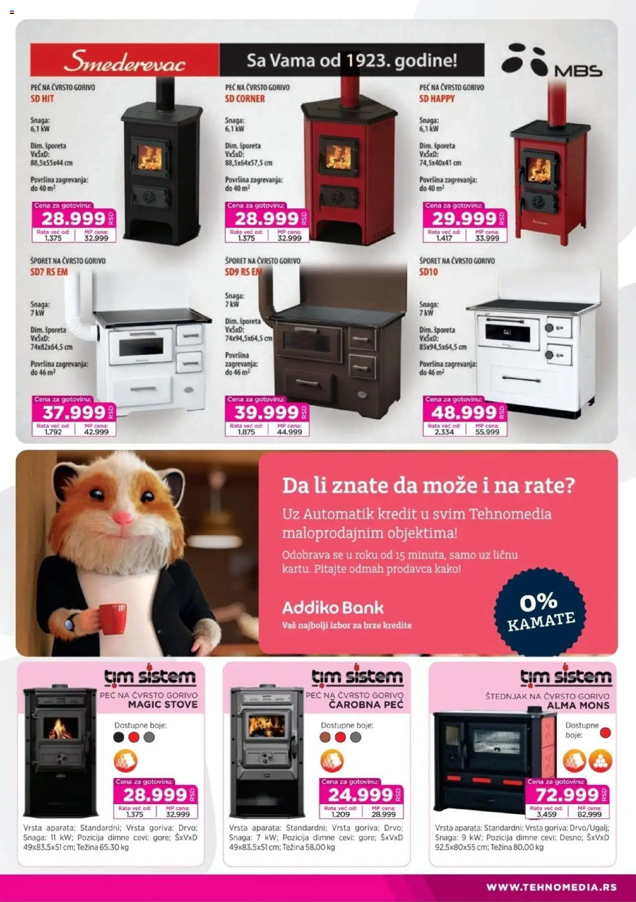 Tehnomedia katalog - važi od 11.08.2025 | Strana: 15 | Proizvode: Šporet