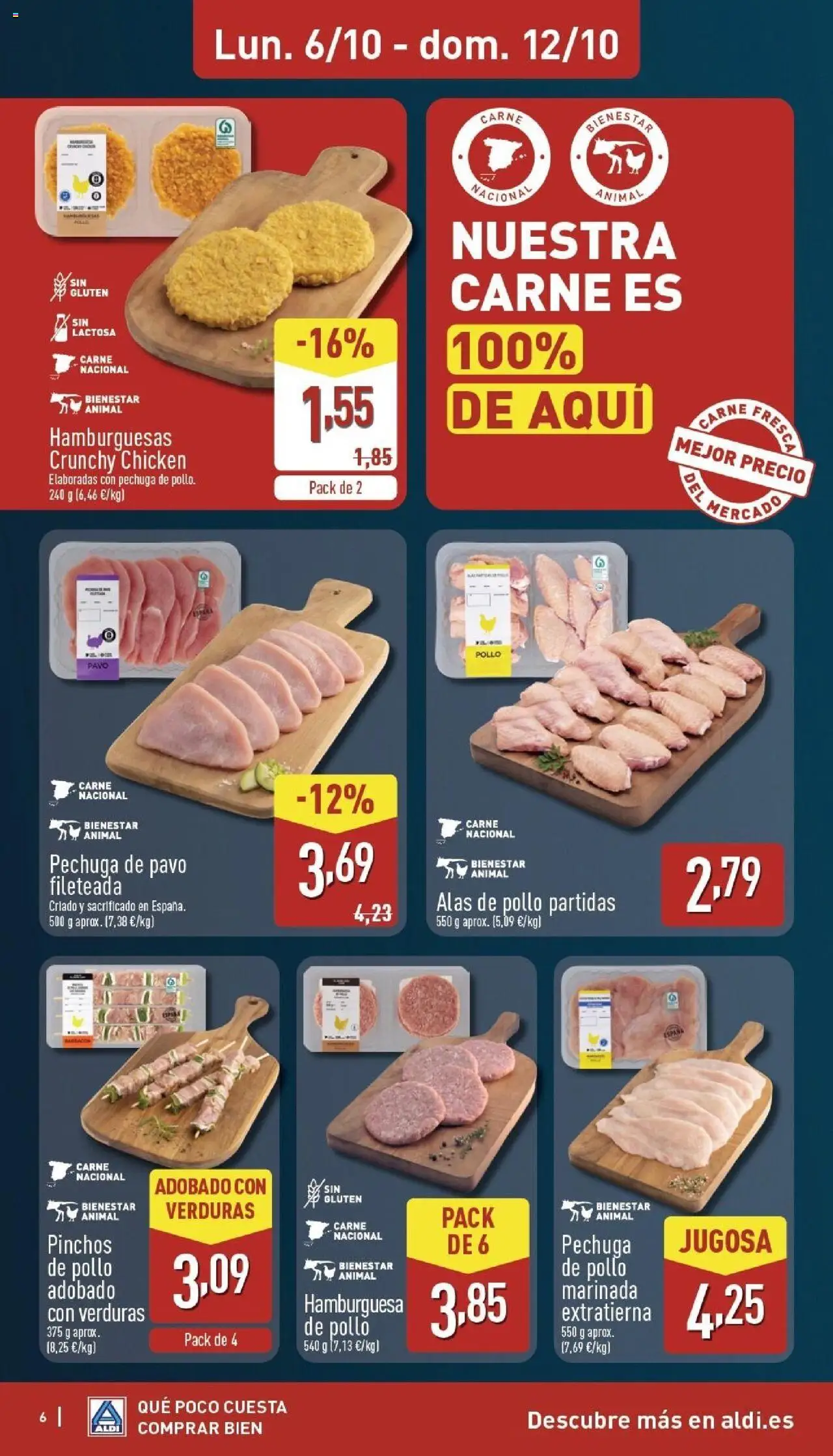Aldi folleto Península │ válido desde el 06.10.2025 | Página: 6 | Productos: Barbacoa, Σοκολατούχο γάλα