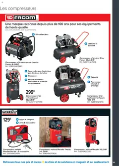Castorama - Prévisualisation de Catalogue Castorama valide à partir de 21.05.2025 | Page: 261 | Produits: Compresseur, Huile, Compresseurs