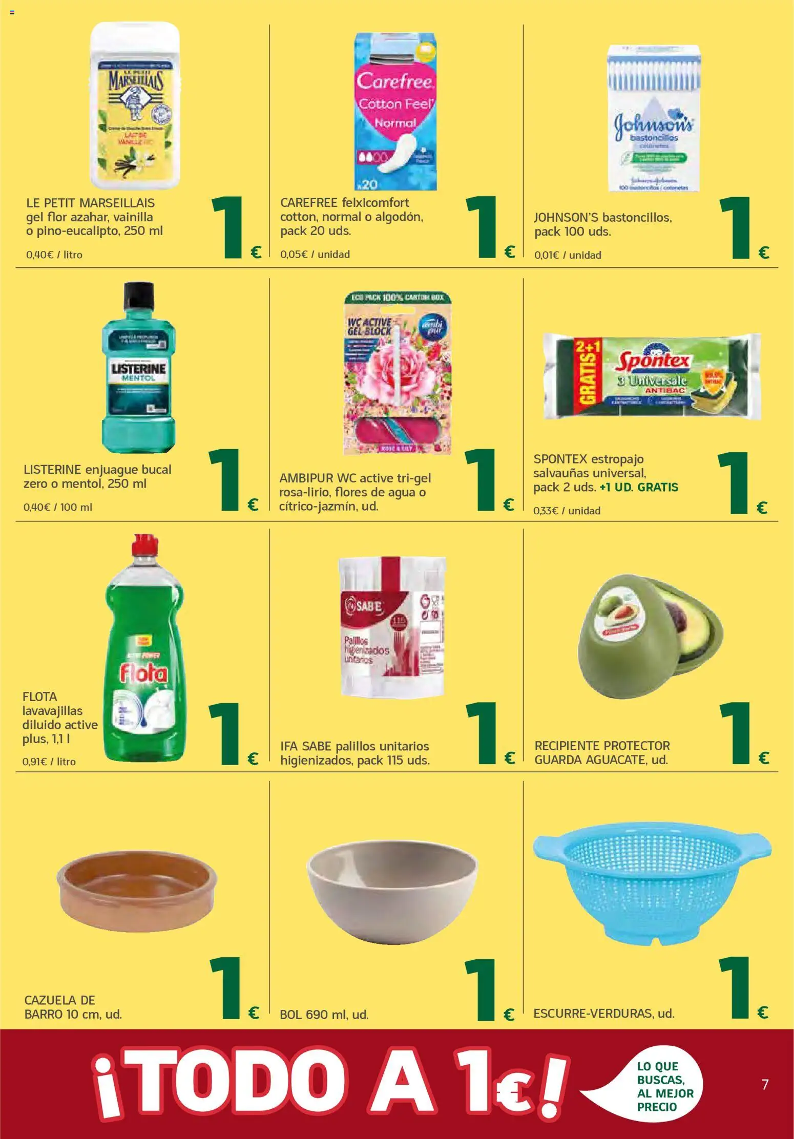 HiperDino folleto │ válido desde el 23.04.2026 | Página: 7 | Productos: Enjuague bucal, Lavavajillas