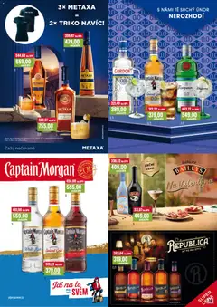 Náhled letáku Ratio leták od 01.02.2026 | Strana: 75 | Produkty: Rum, Morgan, Captain Morgan, Baileys