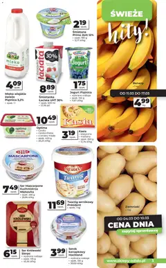 Pogląd oferty "Odido gazetka" - ważna od 04.03.2026 | Strona: 3 | Produkty: Mleko, Jogurt, Śmietana, Twaróg