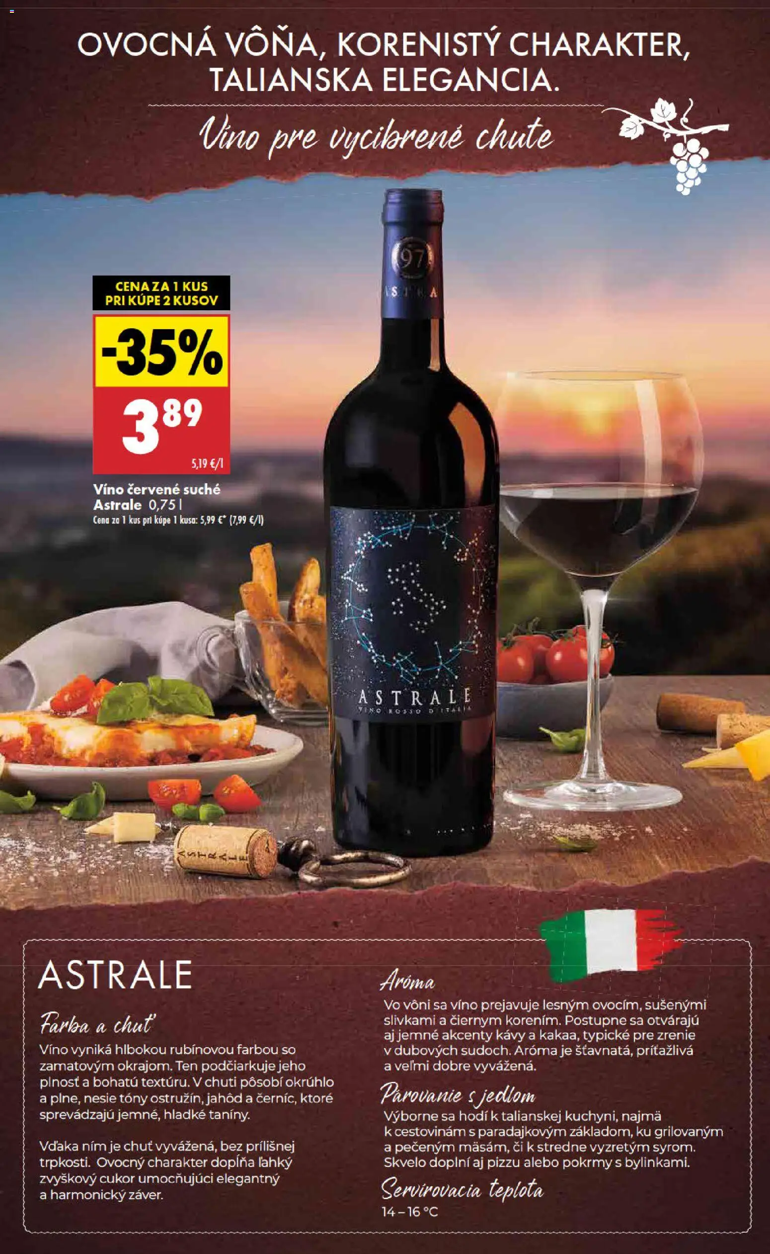 Nové Biedronka akcie – leták je platný od 09.04.2026 | Strana: 36 | Produkty: Víno, Cukor