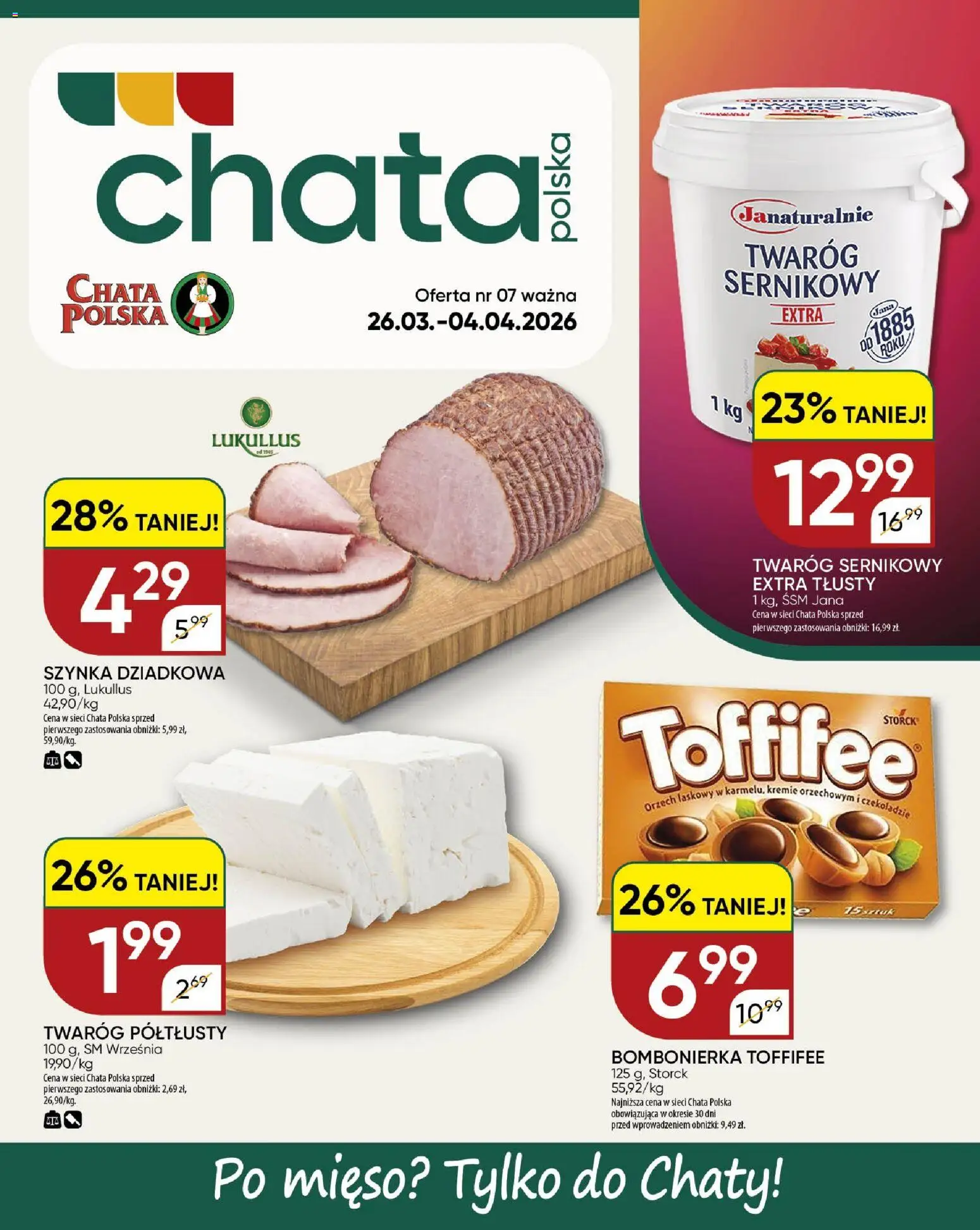 Chata Polska gazetka od 26.03.2026 | 🔥 Mega okazje, które musisz zobaczyć! | Polska