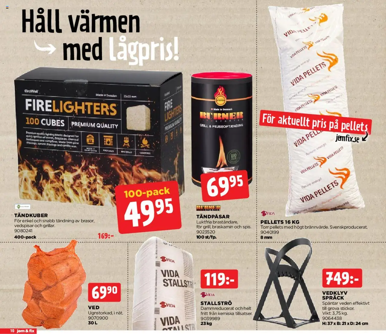 Jem & Fix reklamblad aktuell från 08.09.2025 | Sida: 10