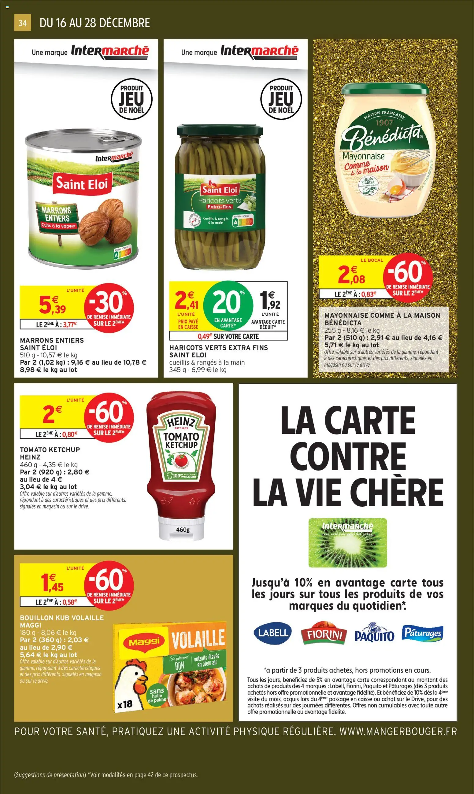 {H1} | Page: 34 | Produits: Volaille, Haricots verts, Œufs, Ketchup