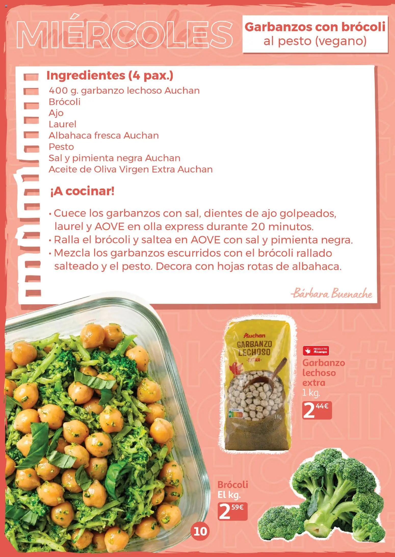 Alcampo - Batchcooking 2026 │ válido desde el 15.01.2026 | Página: 10 | Productos: Κρεμάστρα, Aceite, Aceite de oliva, Aceite de oliva virgen extra