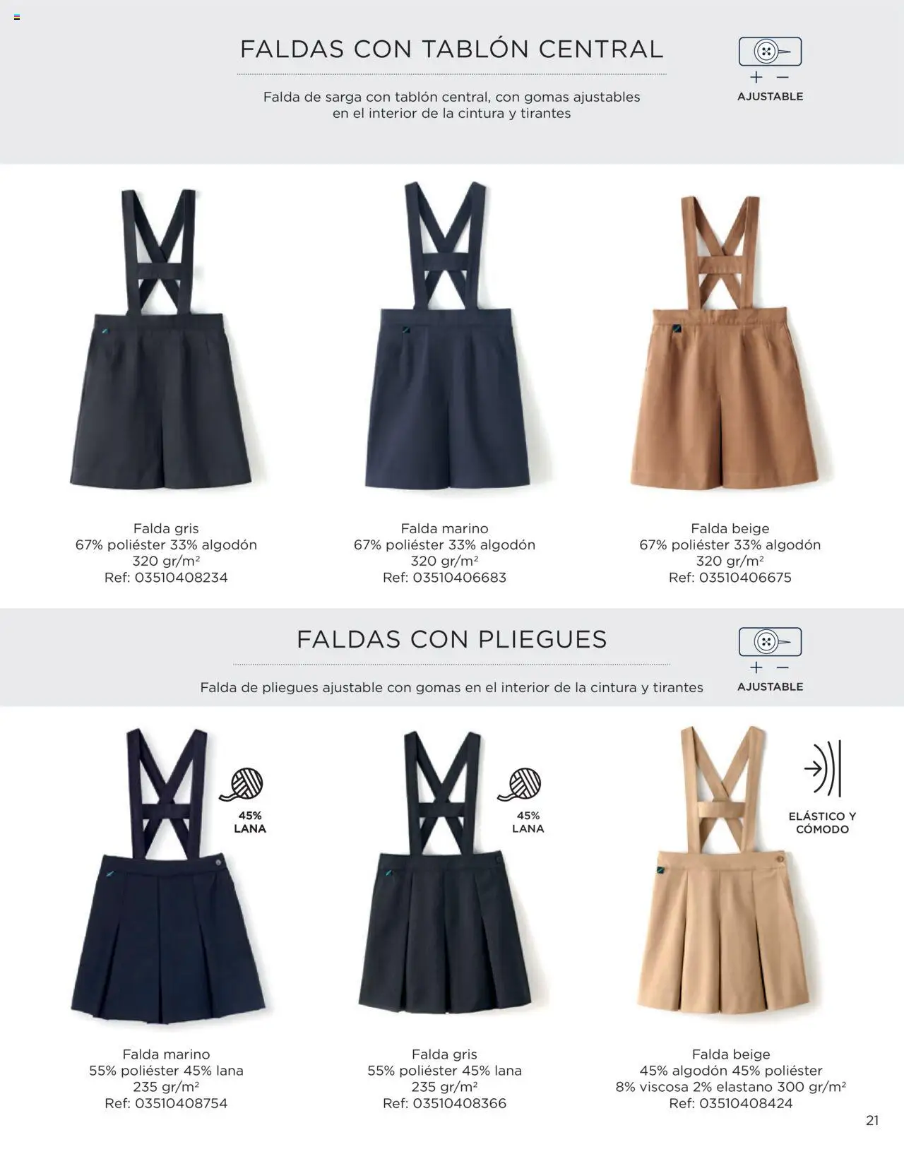 El Corte Inglés Uniformes │ válido desde el 22.04.2025 | Página: 21