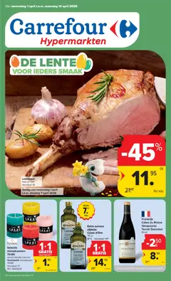 Carrefour folder week 14 - Voorbeeld van een folder van Carrefour, geldig van 01.04.2026