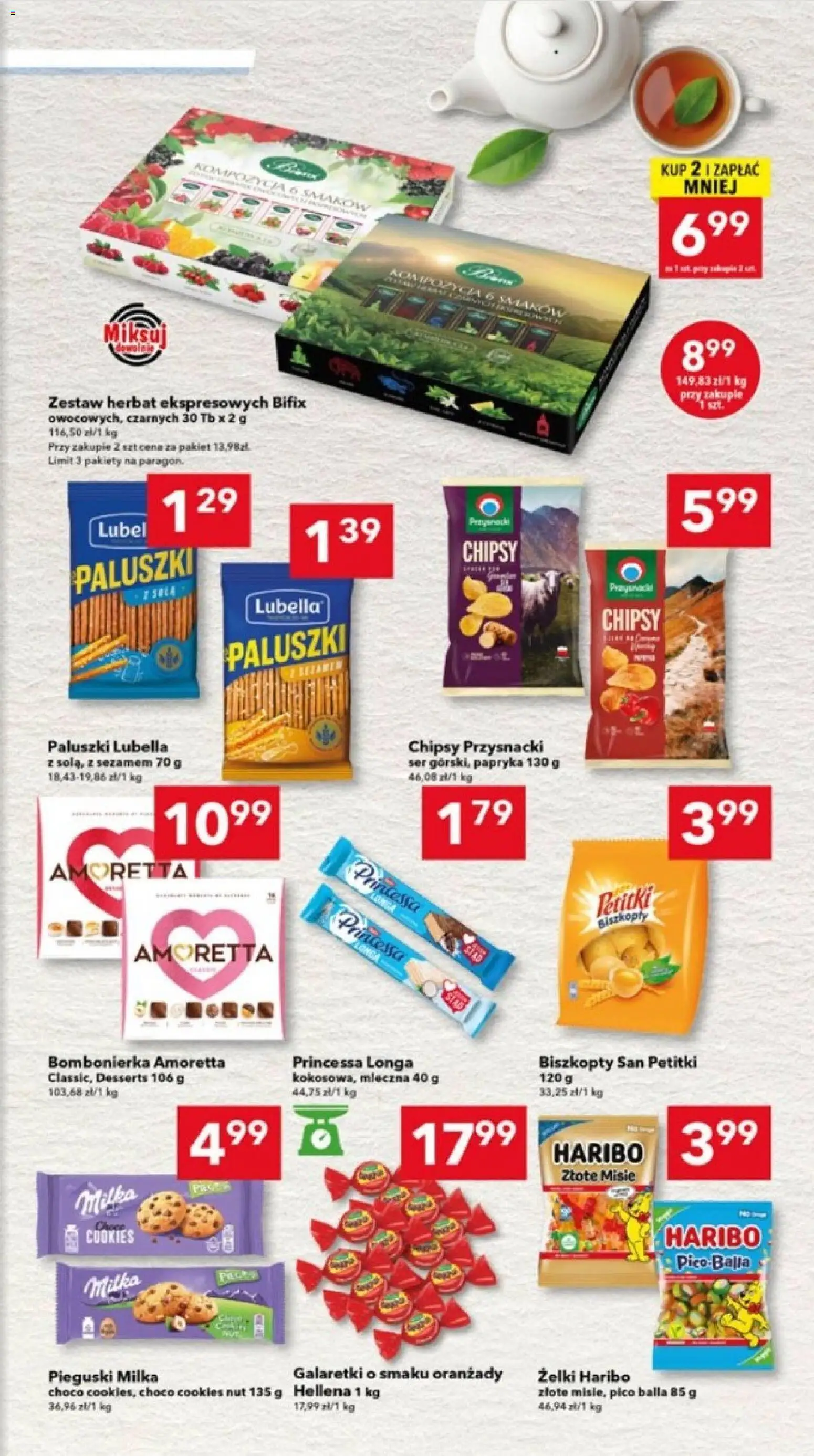 Lewiatan gazetka - Lublin od 22.01.2026 | Strona: 5 | Produkty: Chipsy, Galaretki, Bombonierka, Paluszki