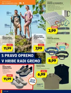 Hofer katalog │ velja od 24.07.2025 | Stran: 22 | Izdelki: Kabel, Kos, Jakna, Cevlji