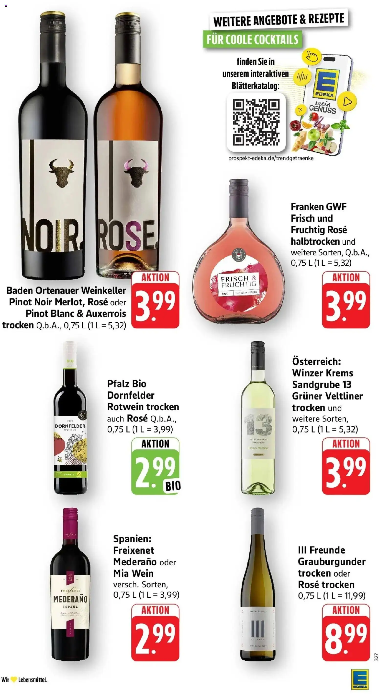Edeka prospekt Großostheim	 – gültig ab 20.04.2026 | Seite: 34 | Produkte: Freixenet, Rotwein, Rotwein trocken, Wein