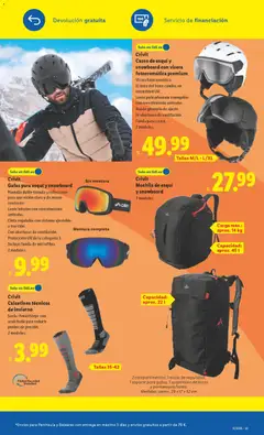 Vista previa Crivit, Mochila de esquí, y snowboard, 2 modelos. 2 compartimentos, 1 malla de seguridad, 1 soporte para gafas, 1 suspensión de bolsa y portaesquís/tabla. Medidas: aprox. 29 x 17 x 52 cm válido desde el 15.12.2025 | Página: 3 | Productos: Tinte, Mochila, Funda, Bolsa