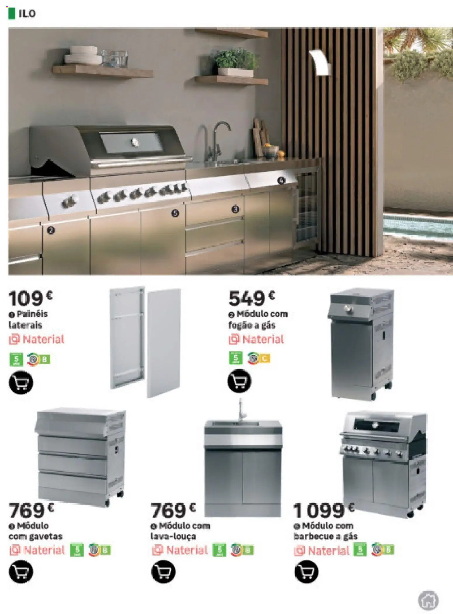 Leroy Merlin Arquipélago dos Açores │ válido de 12.03.2026 | Página: 43 | Produtos: Fogão