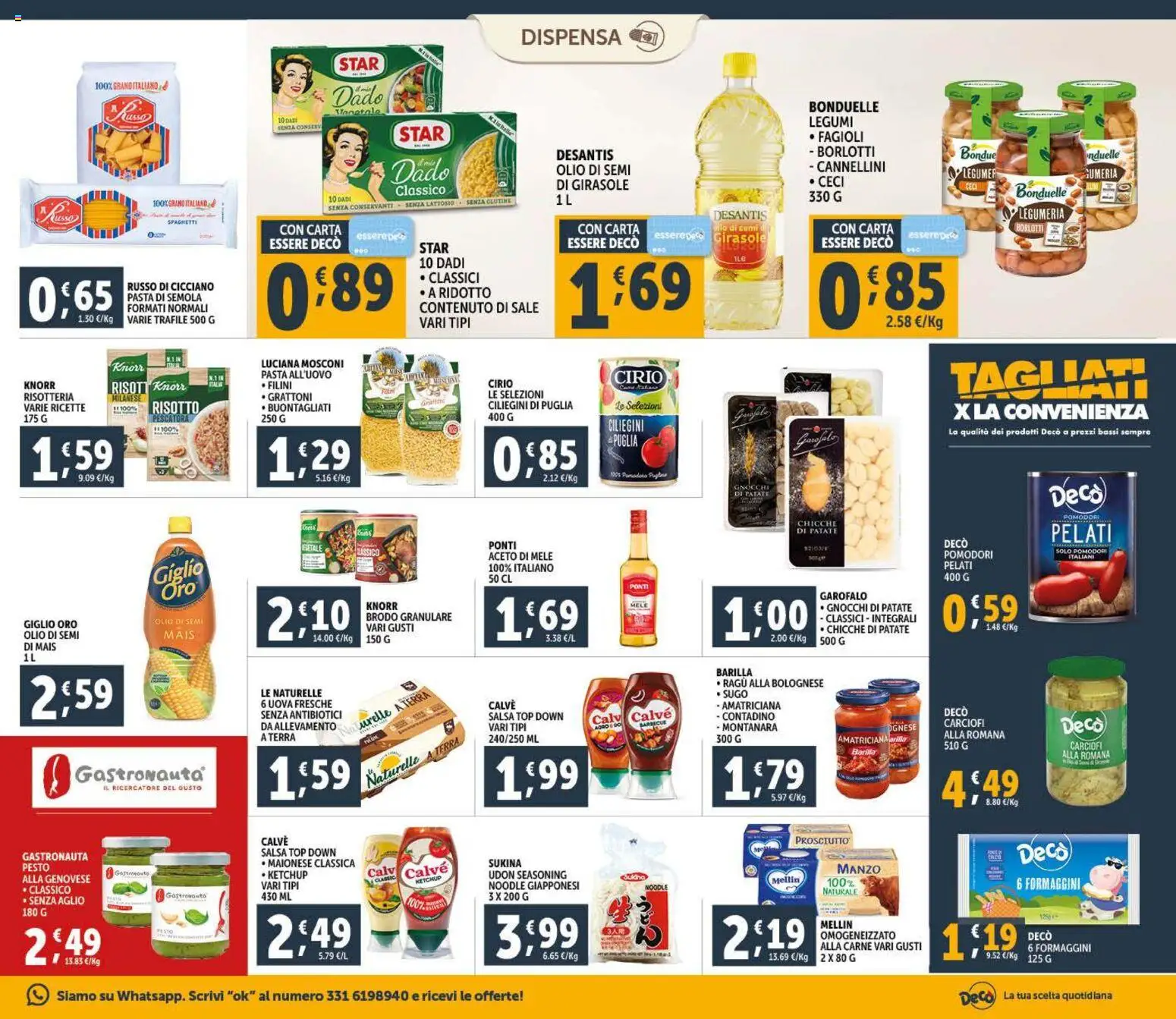 Volantino Decò del 09.01.2026 | Pagina: 13 | Prodotti: Manzo, Barbecue, Pomodori, Carciofi