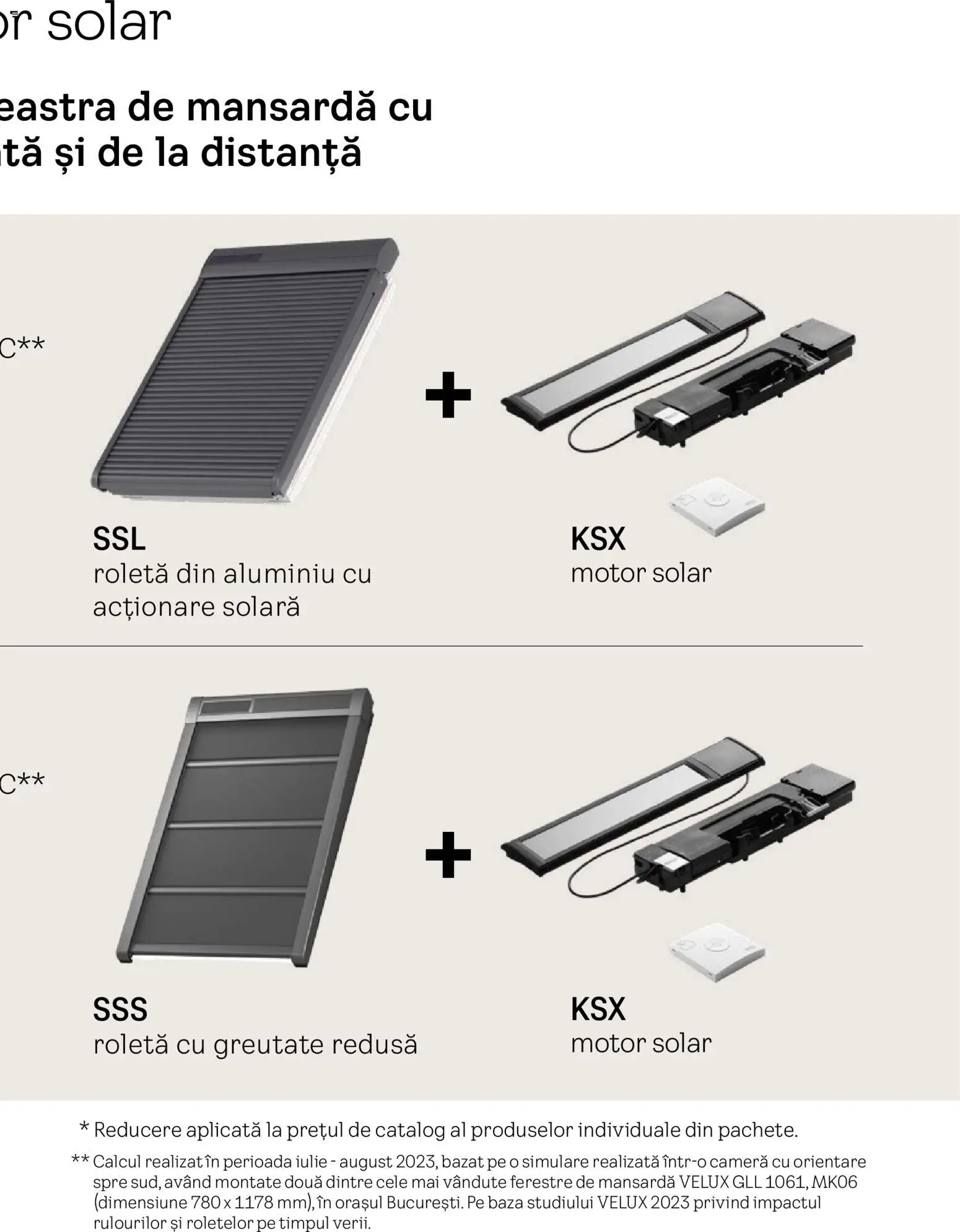 Noul catalog Velux – valabil de la 03.02.2026 | Pagină: 16 | Produse: Cameră