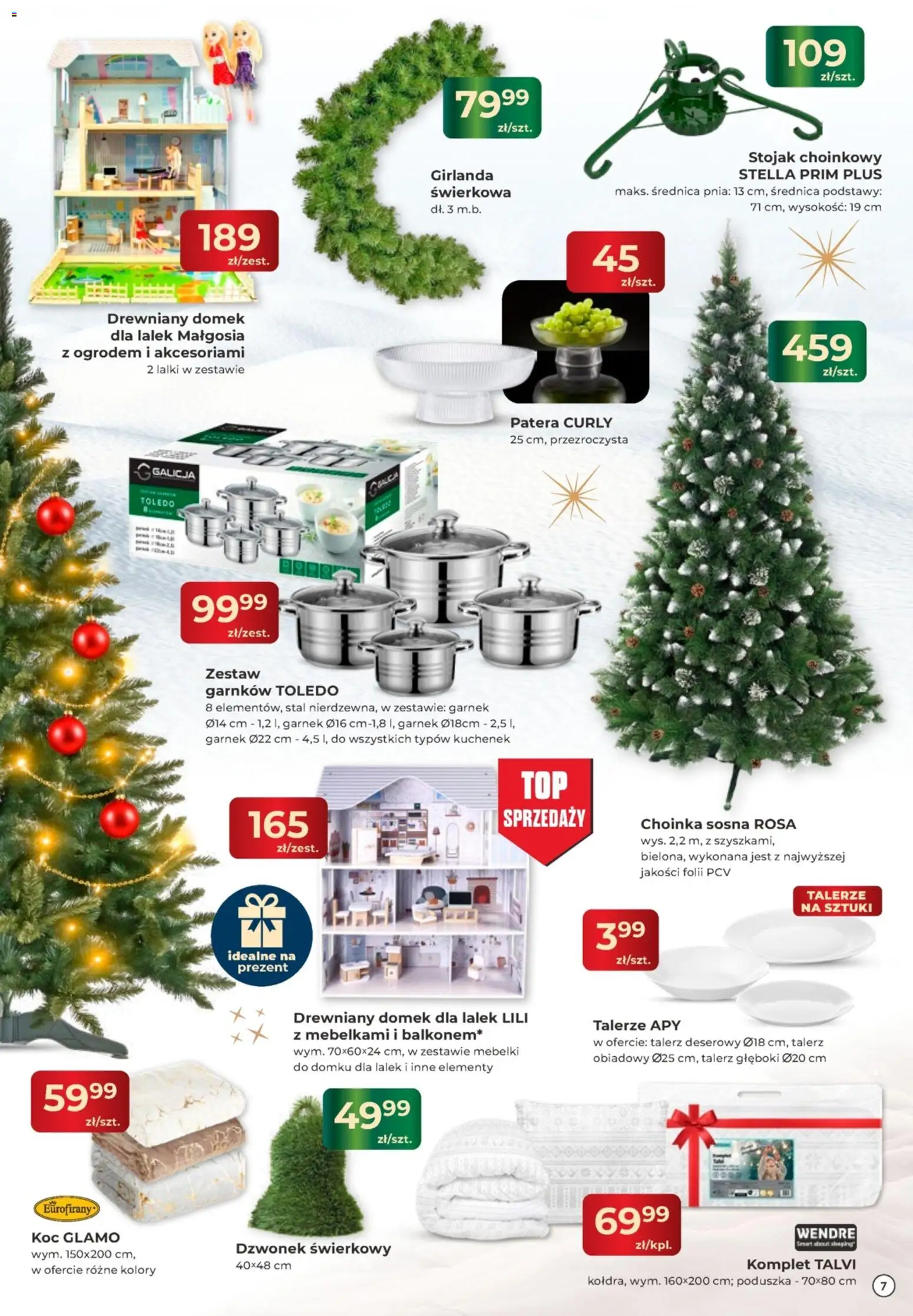 Mrówka Gazetka od 05.12.2025 | Strona: 10 | Produkty: Poduszka, Koc, Garnek, Domek dla lalek