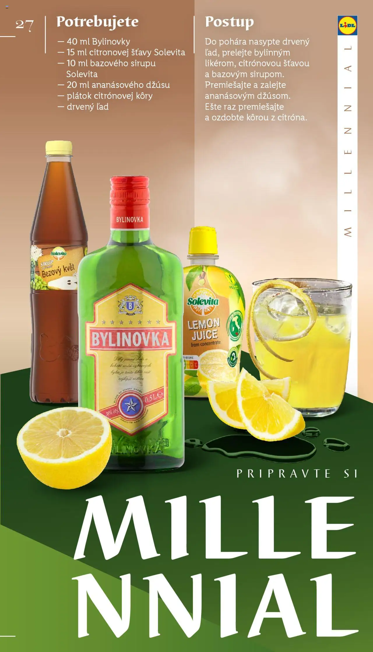 Lidl barmanská príručka │ platný od 03.06.2025 | Strana: 27