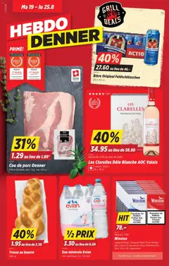 Vorschau von dem Prospekt - Denner Aktionen FR ab 19.08.2025