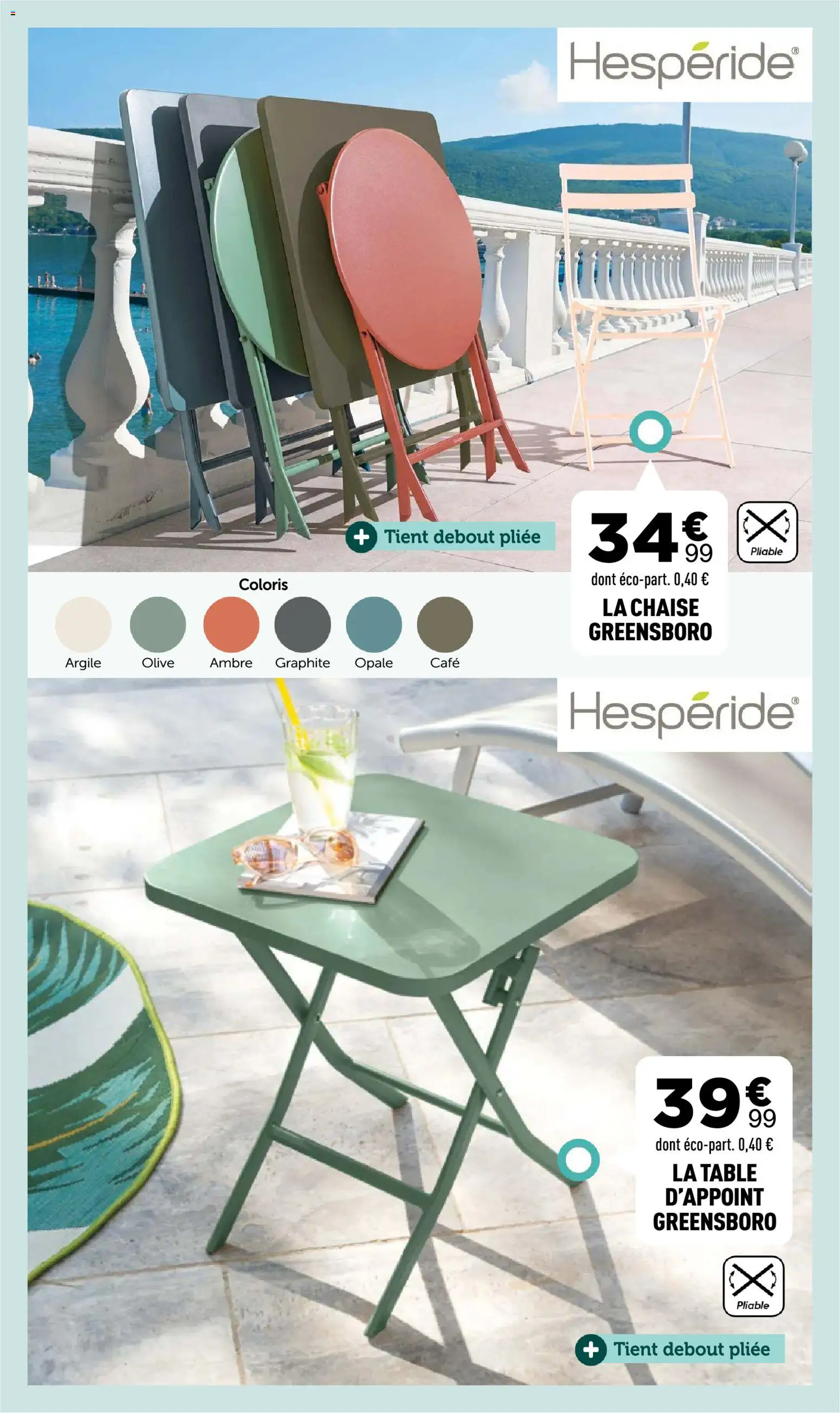 {H1} | Page: 13 | Produits: Olive, Argile, Table, Chaise