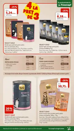 Ofertele Fressnapf valabile de la 04.12.2025 | Pagină: 13 | Produse: Masaüstü kılıfı, Hacıyatmaz Kedi Oyuncağı, Pate, Cartofi