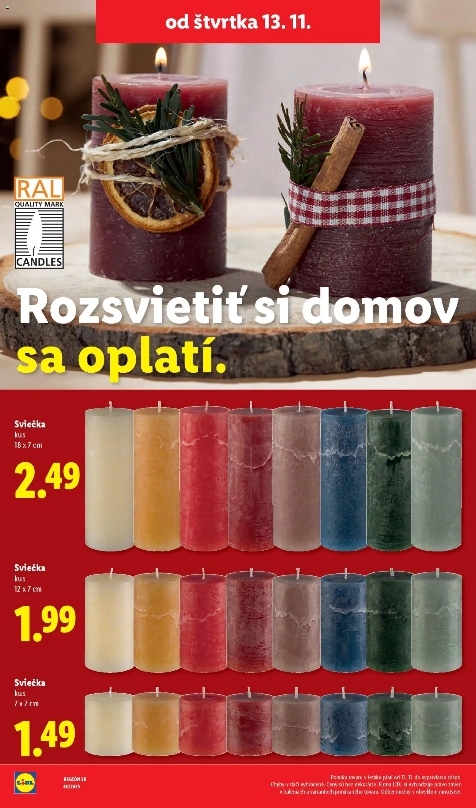 Nové Lidl akcie – leták je platný od 13.11.2025 | Strana: 47