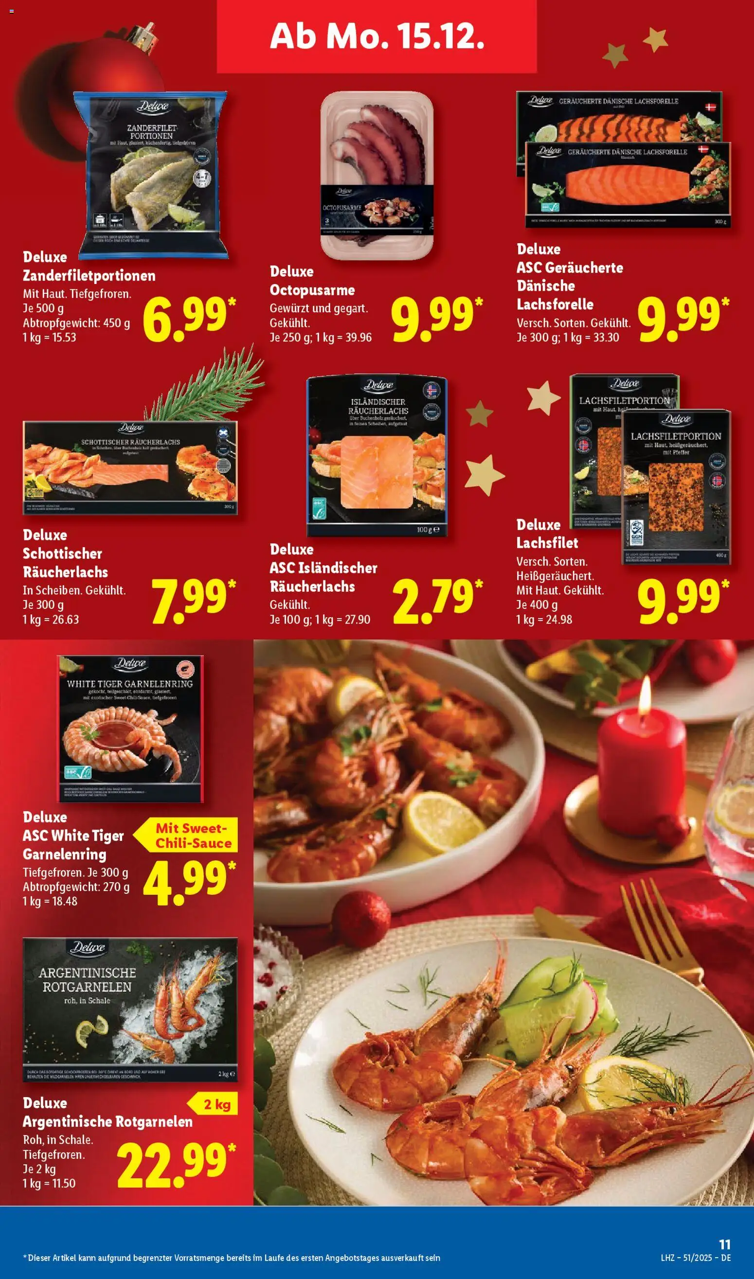 Lidl - Prospekt – gültig ab 15.12.2025 | Seite: 21 | Produkte: Räucherlachs, Pfeffer, Chili