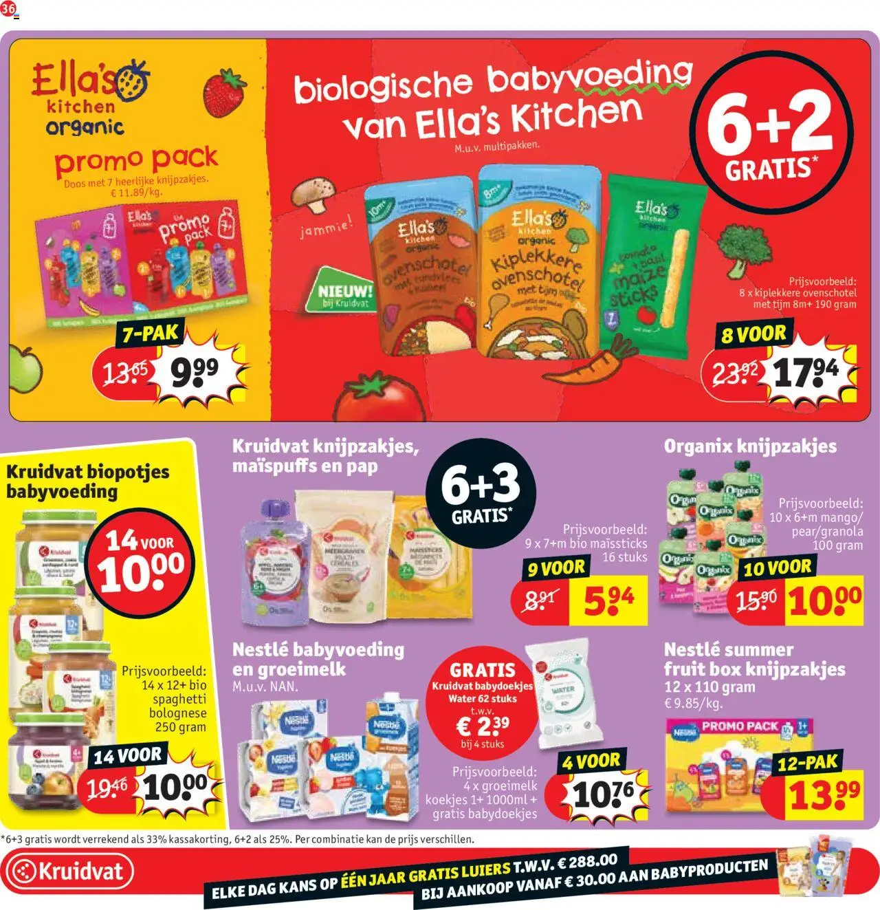 {H1} | Pagina: 38 | Producten: Babydoekjes, Biologische babyvoeding, Box, Fruit