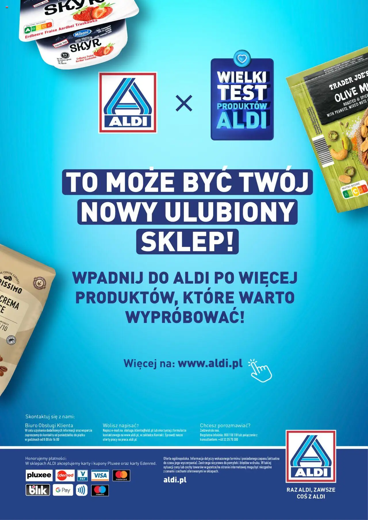 Aldi Gazetka - Wielki test od 04.11.2024 | Strona: 38 | Produkty: Skyr