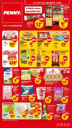 Náhled letáku Penny Market leták od 25.02.2026