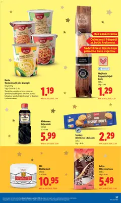 Sondey Mini keksi s kakaom, Mini keksi s kakaom, 225 g - Pregled kataloga iz trgovine Lidl, vrijedi od 08.12.2025 | Stranica: 37