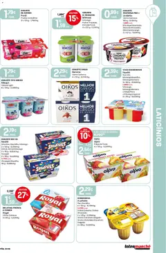 Pré-visualização Intermarché folheto válido de 26.03.2026 | Página: 21 | Produtos: Gelatina, Iogurte, Nestlé, Proteina