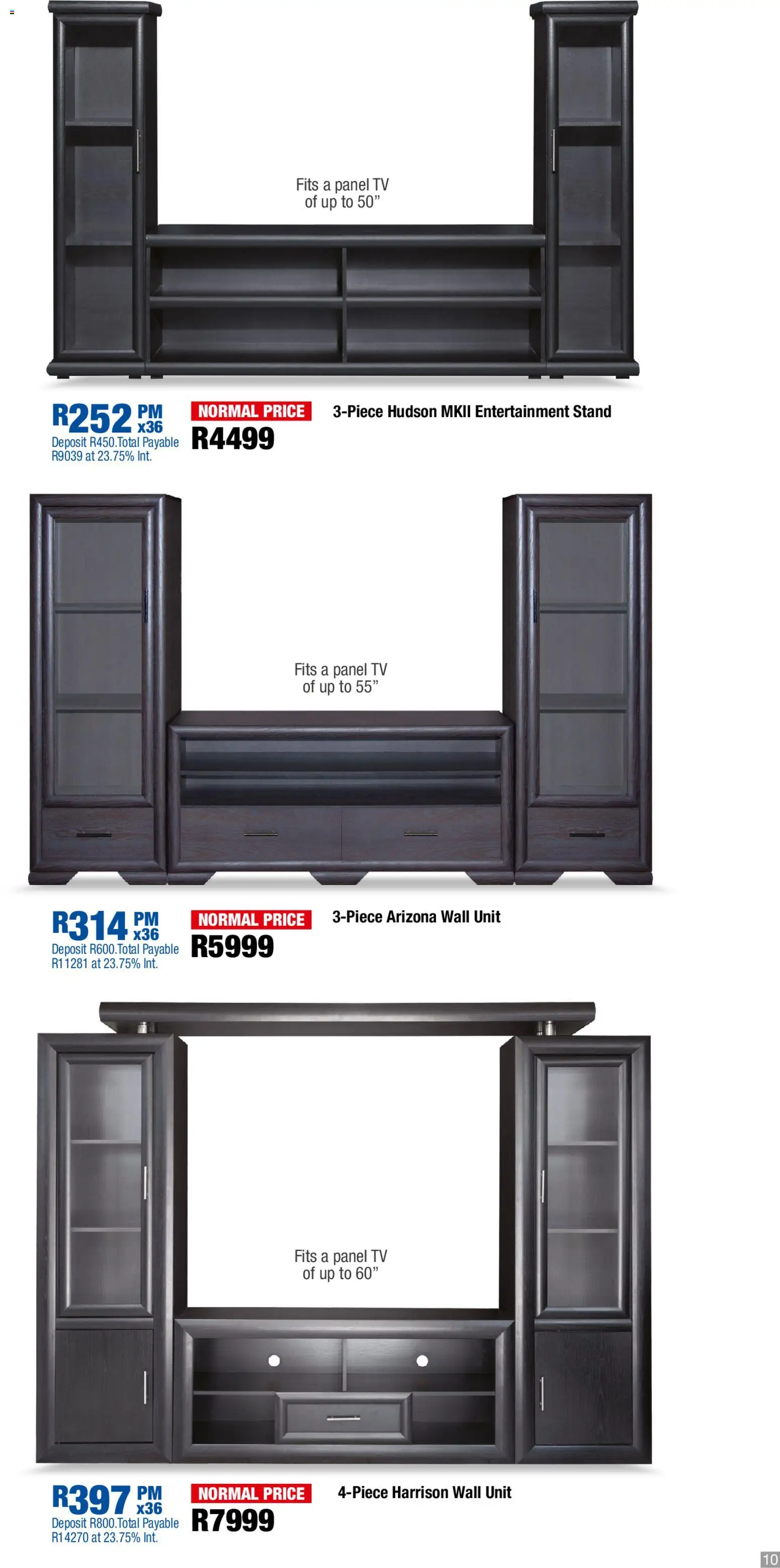 New OK Furniture catalogue – valid from 23.03.2026 | Page: 10 | Products: TV, Wall unit