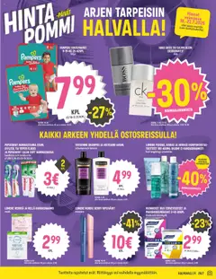  | Sivu: 7 | Tuotteet: Hoitoaine, Hammastahna, Hammasharja, Voi