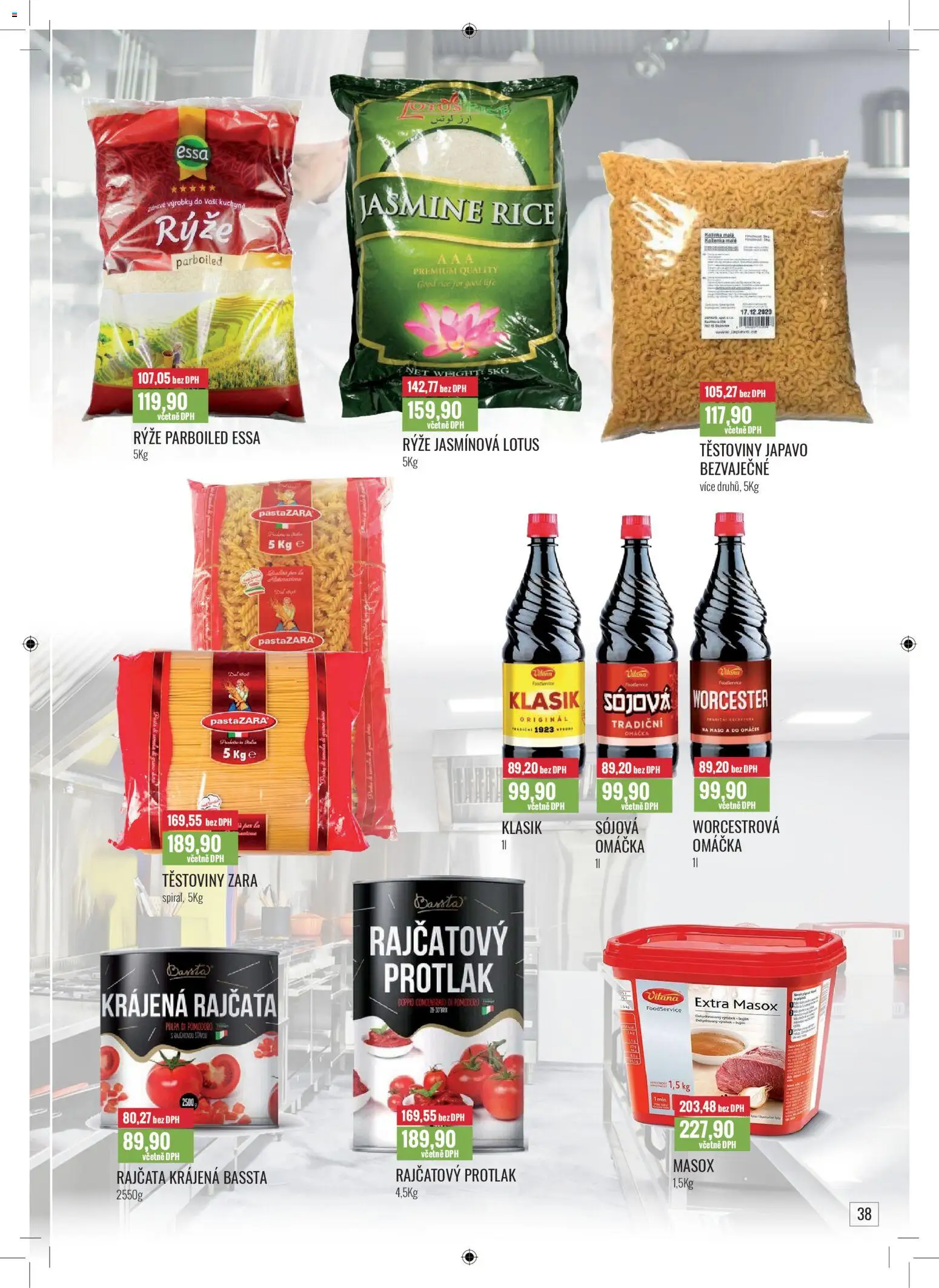 Ratio leták od 01.01.2026 | Strana: 39 | Produkty: Rajčatový protlak, Rajčata, Masox, Kuchyně